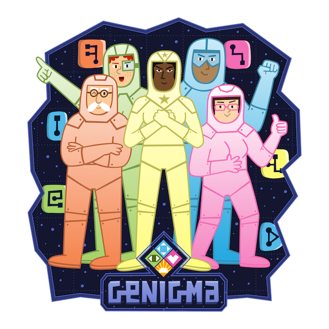 The Genigma game app visual