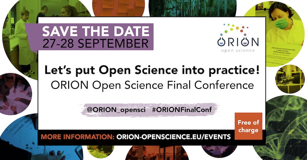 Save the date ORION final conference