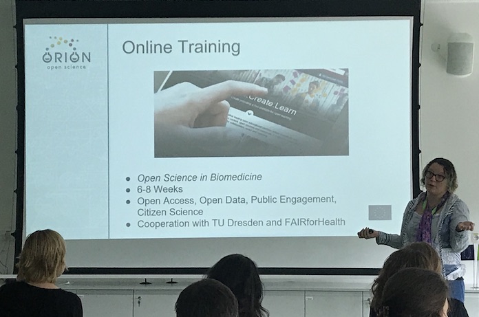 Emma Harris, MDC, presenting online courses