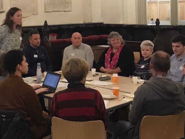 Public dialogue in Cambridge November 2019 Photo: Maria Hagardt, VA Public & Science