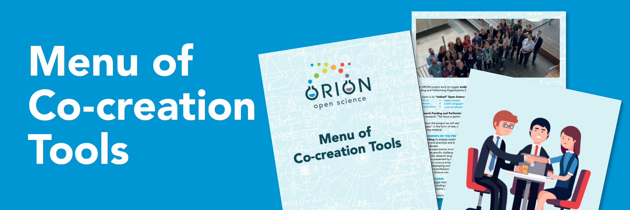 ORION Menu of co-creation tools
